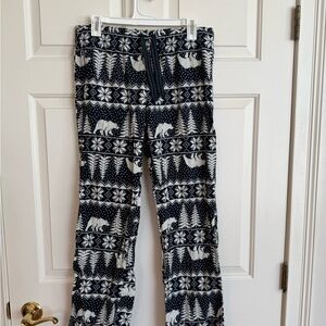 Women’s Polar Bear Patterned Pajama Pants